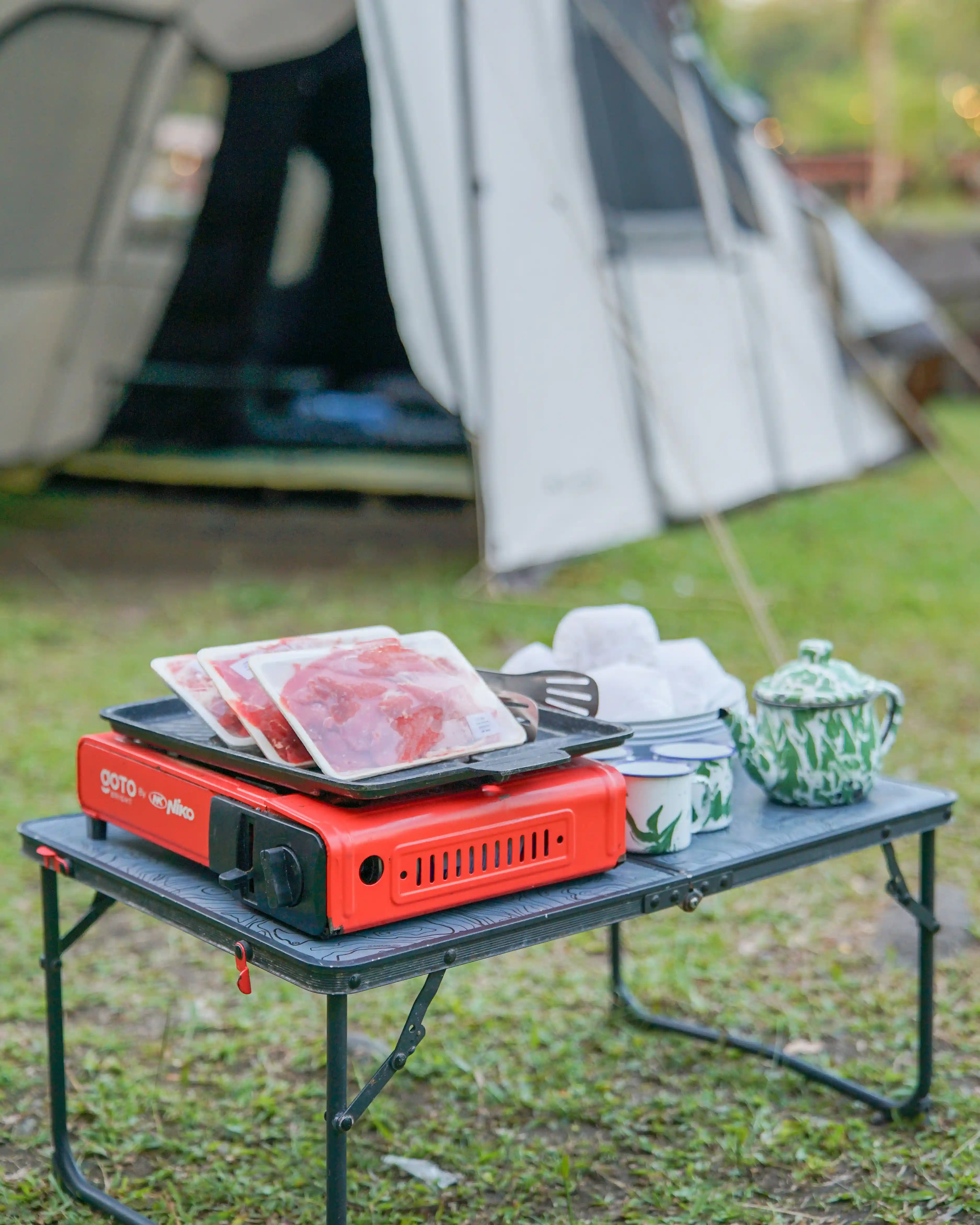 suasana camping