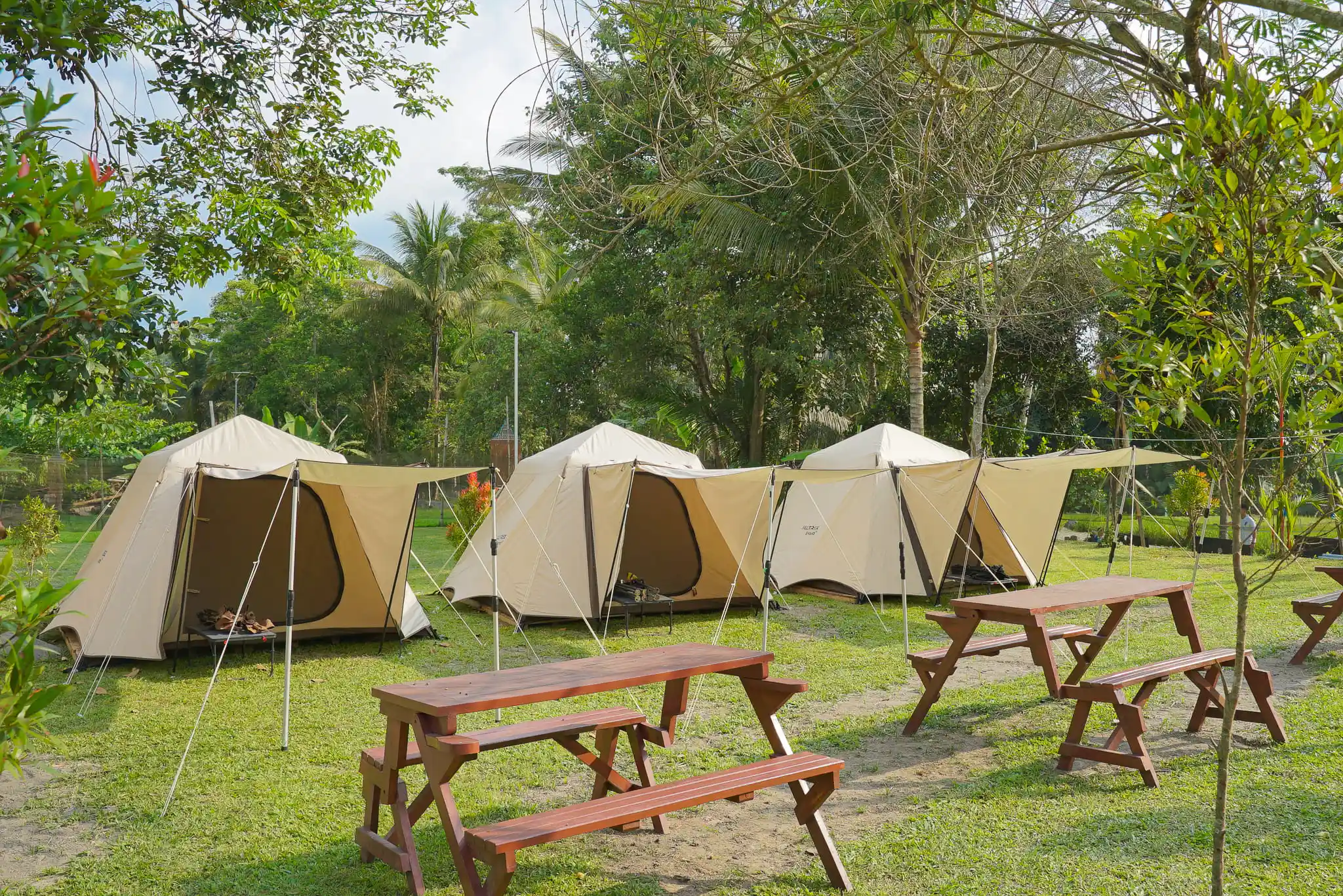 suasana camping